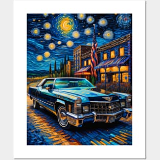 Eldorado on starry night Posters and Art